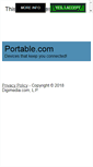 Mobile Screenshot of portable.com